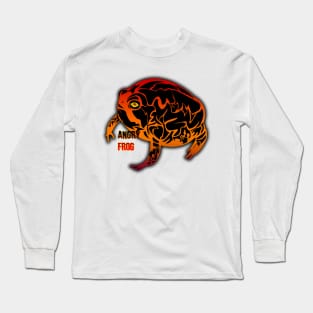 angry frog Long Sleeve T-Shirt